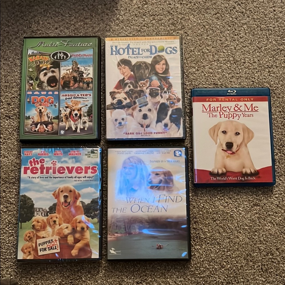 Dog-Themed Movie Collection / Kids & Family Films on DVD